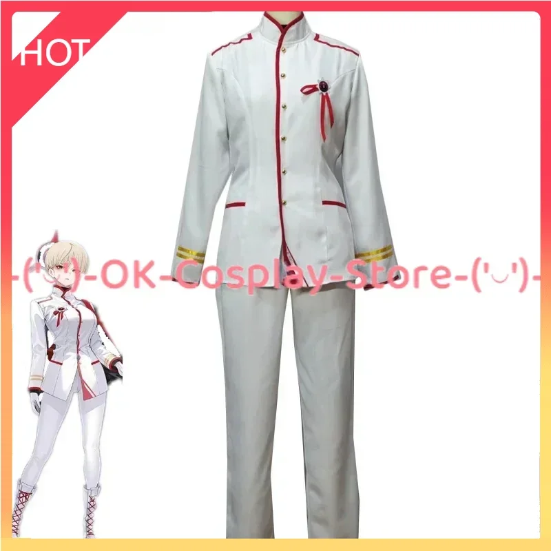 

[Custom Made] Game Blue Archive Cosplay Costume Japanese High School Uniforms Halloween Suit Coat Shirt Pants Full Set