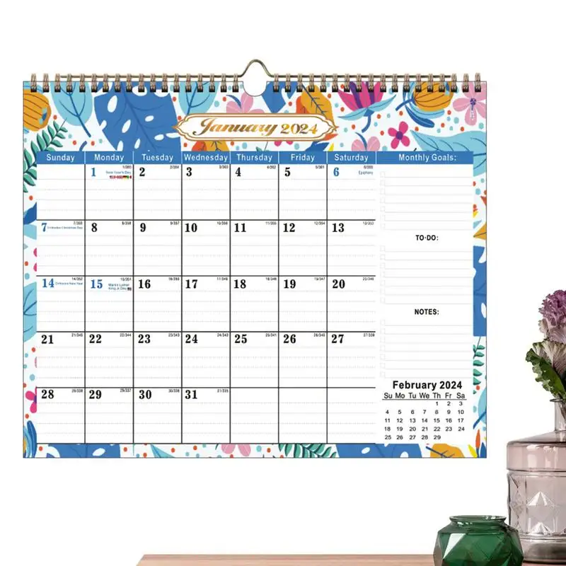 

Wall Calendars 2024 Jan To Dec 2024 Monthly Calendar Planner Annual Yearly Planner 2024 Calendars Wall Planner 12x17 Inch 12