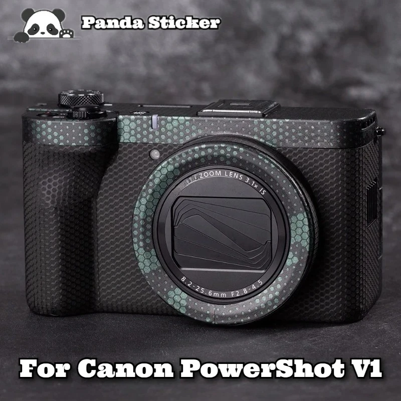 

Наклейка для камеры Canon PowerShot V1, наклейка для камеры Power Shot V1, наклейка на кожу, защитная пленка PowerShotV1