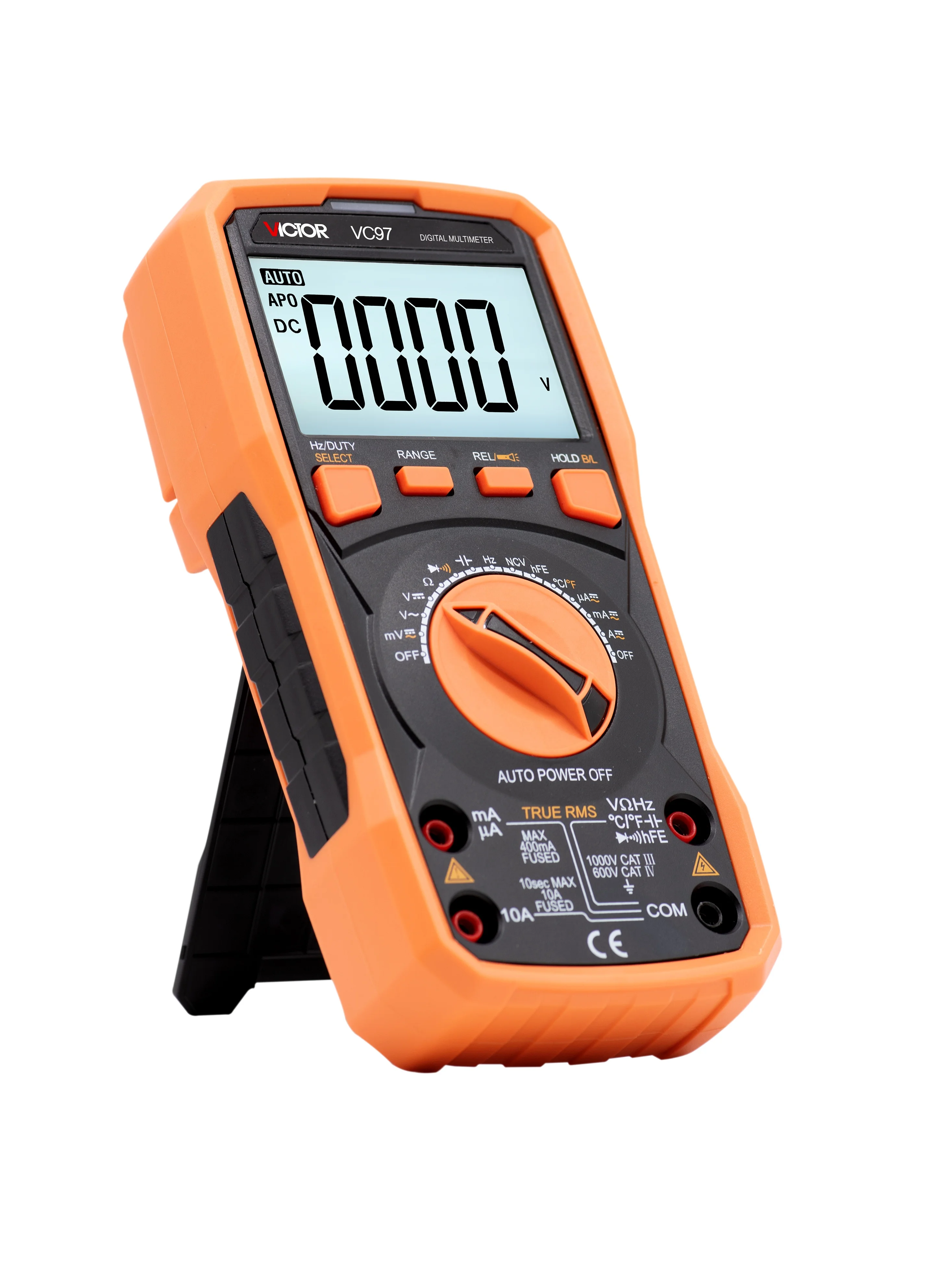 VICTOR VC97 digital multimeter New Model Auto Range AC DC Voltage Current With Temperature Measurement Tester multimeters