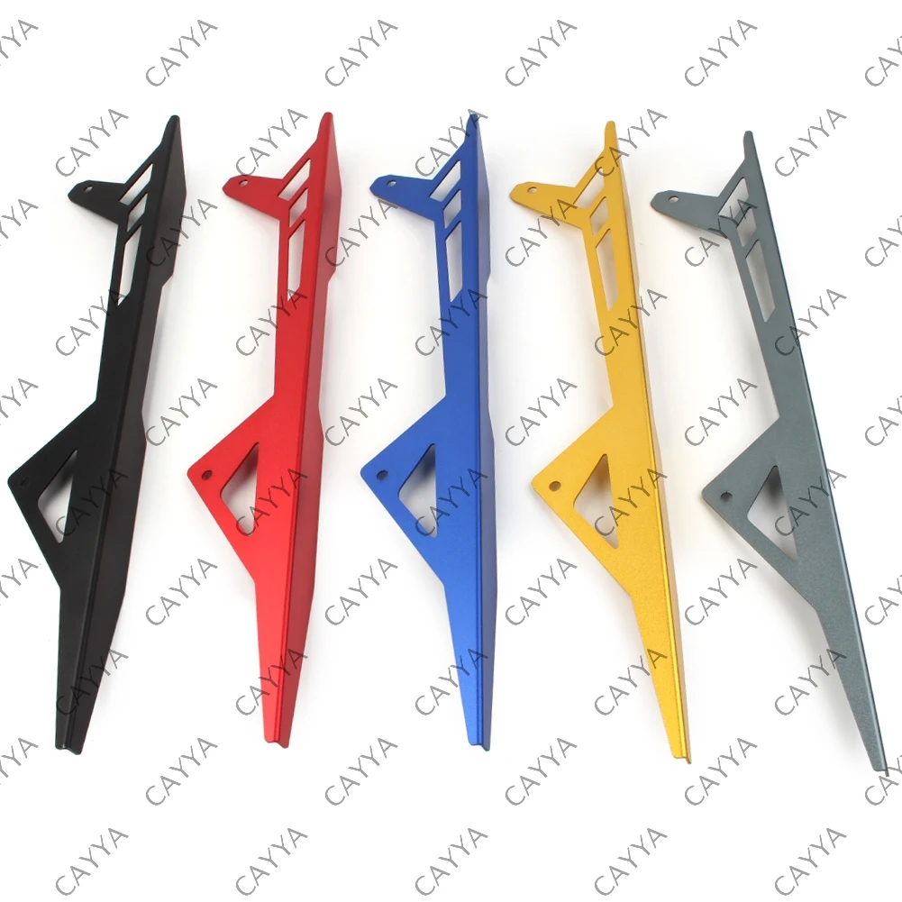 Motorcycle Chain Guard Cover Protector Aluminum Billet For Yamaha MT-09 MT09 FZ09 XSR900 FJ09 2014 2015 2016 2017