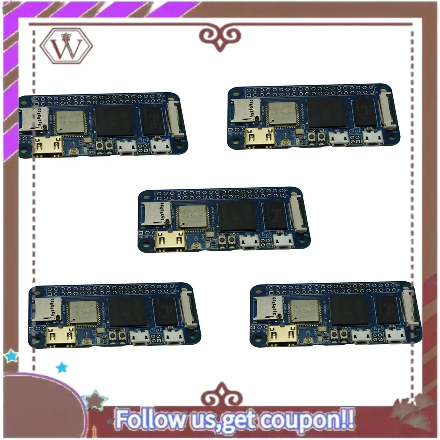 ABBG-3X New For Banana Pi M2 Zero Allwinner H3 CPU Open Source SBC Hardware Platform 1080P HD Video Output