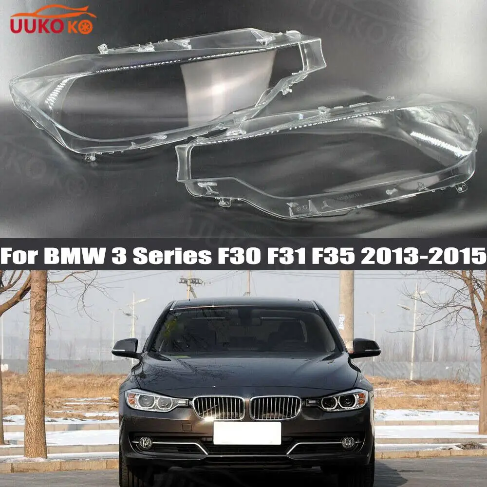 Auto Parts For BMW 3 Series F30 F31 F35 2013 2014 2015 XENON Headlight Cover Transparent Mask Lens Lampshade Headlamp Shell