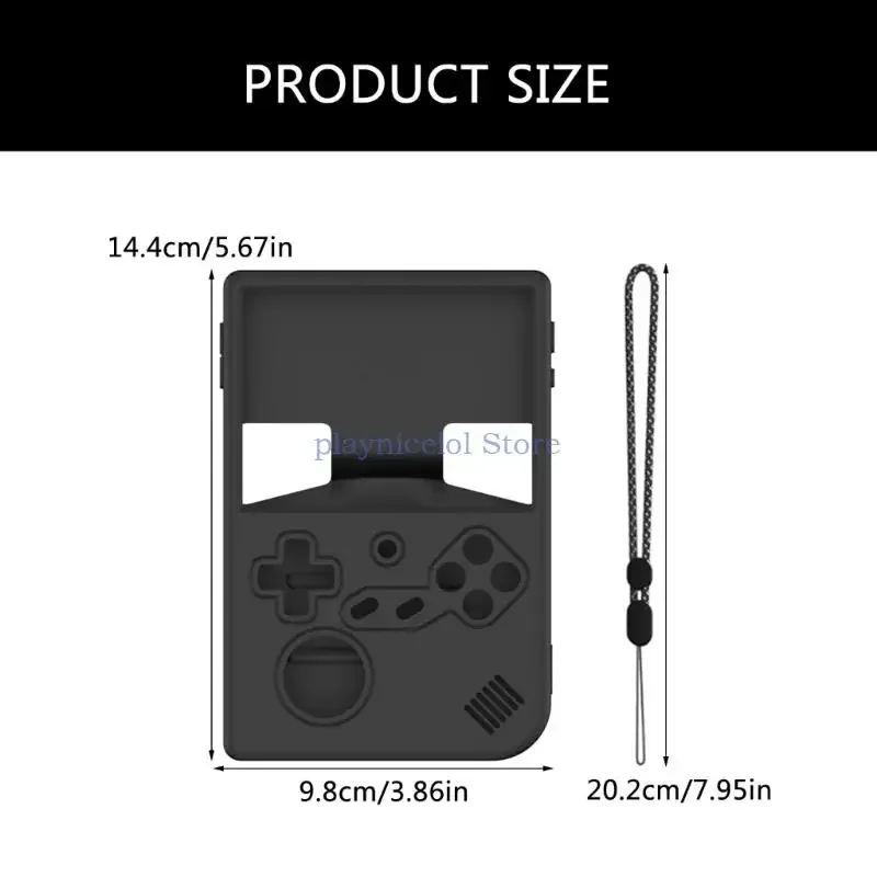 غطاء حماية من السيليكون المقاوم للخدش لجهاز RG40XXV لوحدة التحكم في الألعاب ولوحة ألعاب وغطاء مقاوم للغبار وملحقات الألعاب