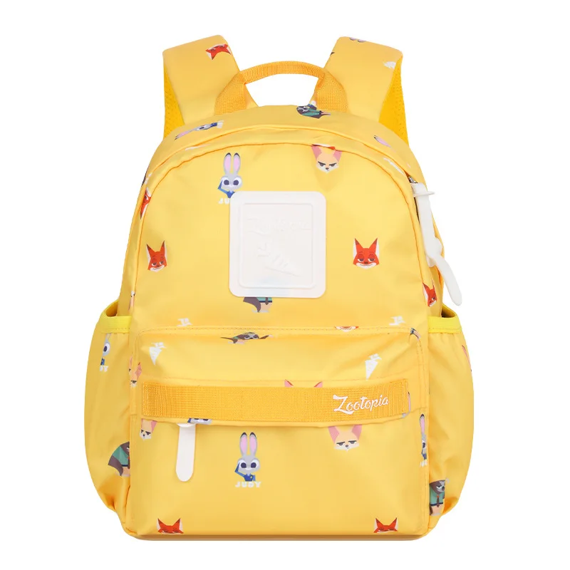 Легкий дышащий рюкзак Disney для детей 3-6 лет, водонепроницаемая школьная сумка из полиэстера с героями мультфильмов для детей и девочек