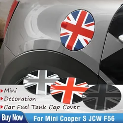 Brand New PlasticThe Black Flag Car Fuel Tank Cap Cover StickerFor Mini Cooper S JCW F56 Car-Styling  Decoration Car Accessories