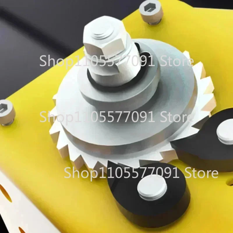 1200 Pounds 10m Wirerope Hand Operated Winch Manual Traction Hoist Winch Crane Bidirectional Self-locking Small Portable