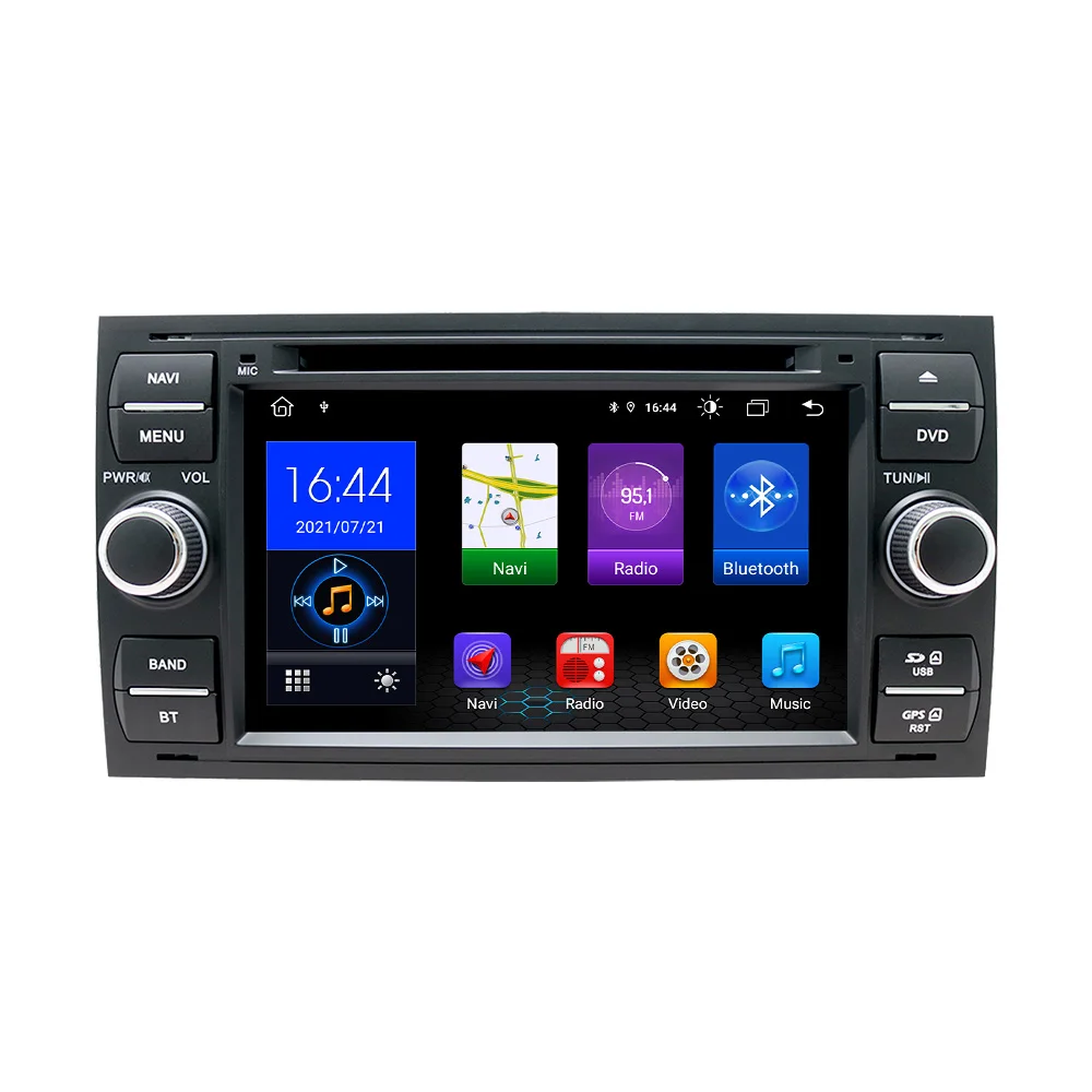 8 Core 7'' For Ford Focus Classic Android12 Car Radio Auto Touch Screen GPS Navigation Wireless Carplay Stereo Multimedia Player