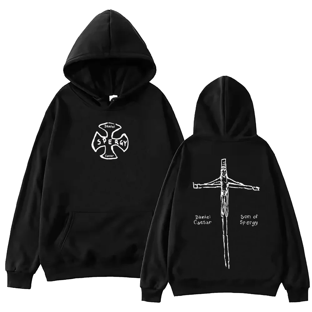 Daniel Caesar hijo de Spergy Sudadera con capucha hombre mujer Harajuku manga larga pulóver Tops sudadera regalo