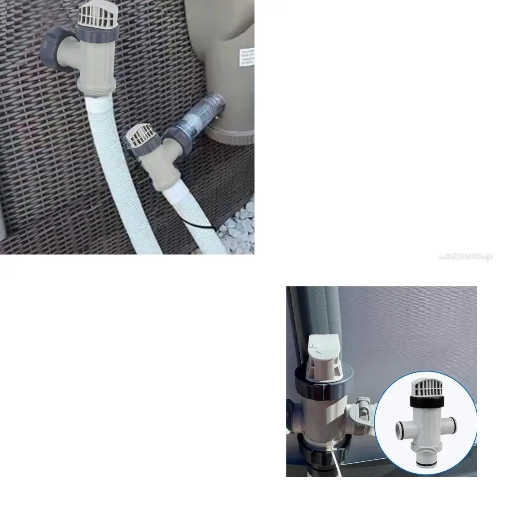 27RB Water Outlet Filter and Plunger Valves Set Plastic Texture for Threaded Hoses