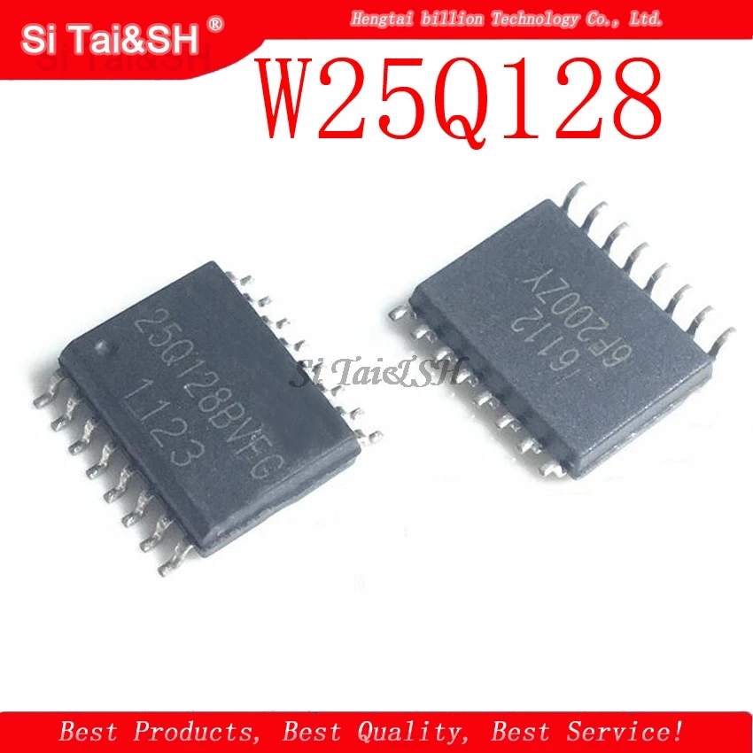 1pcs/lot W25Q128 W25Q128BVFIG W25Q128BVFG