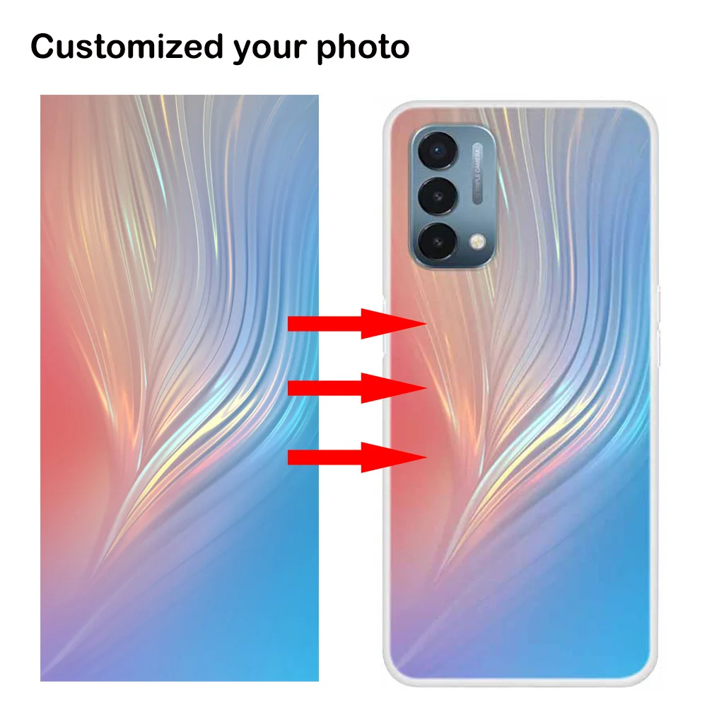 Aangepaste Clear Cases Voor Oneplus Nord N200 N100 N10 Ce 5G 9rt Diy Telefoon Cover Ontwerp Foto Foto Afbeelding Tekstnaam Tpu Fundas