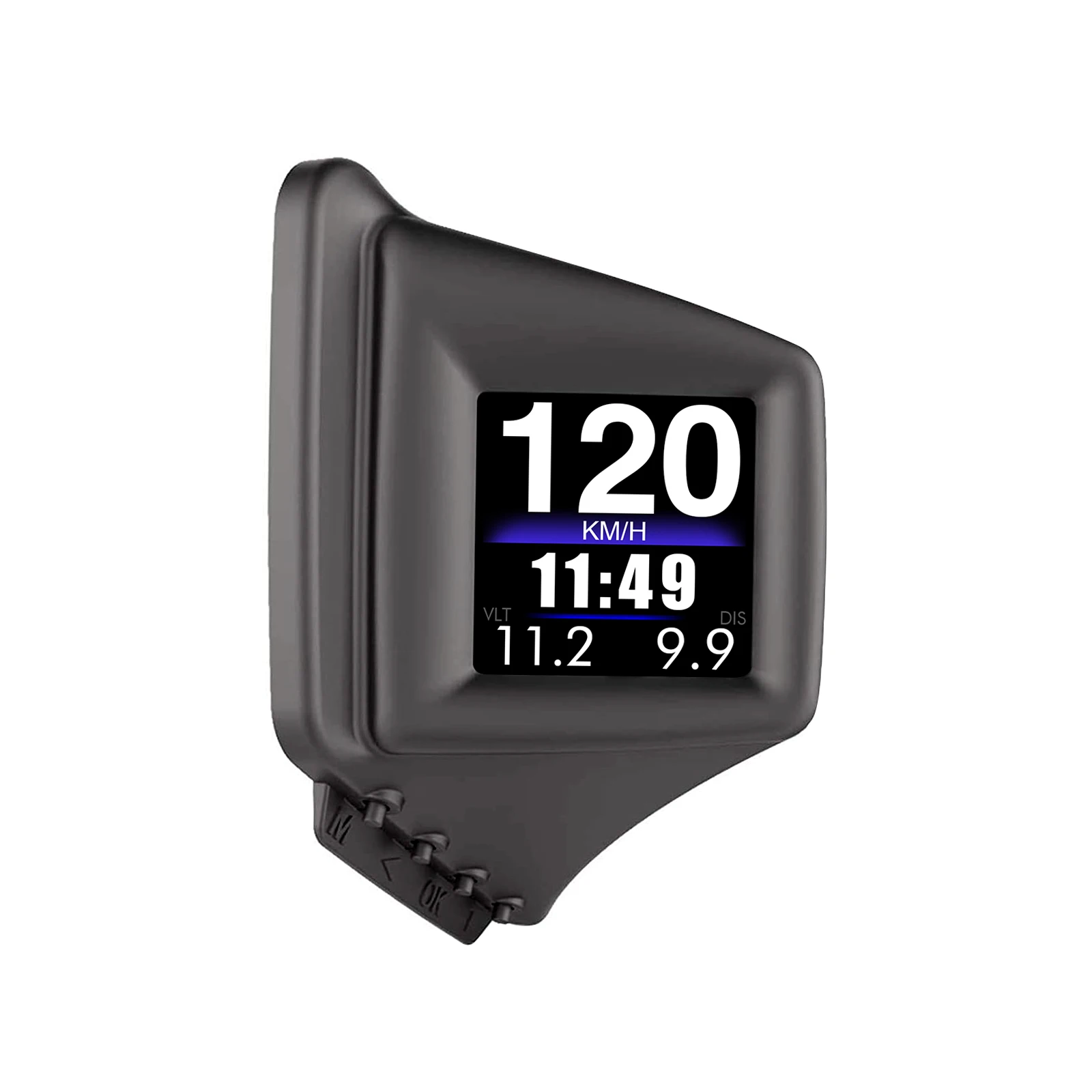 % HUD OBD2+GPS – wyświetlacz na szybie, komputer pokładowy, prędkościomierz, obrotomierz, wskaźnik ciśnienia oleju, wskaźnik temperatury wody, GPS – do samochodu. — 2