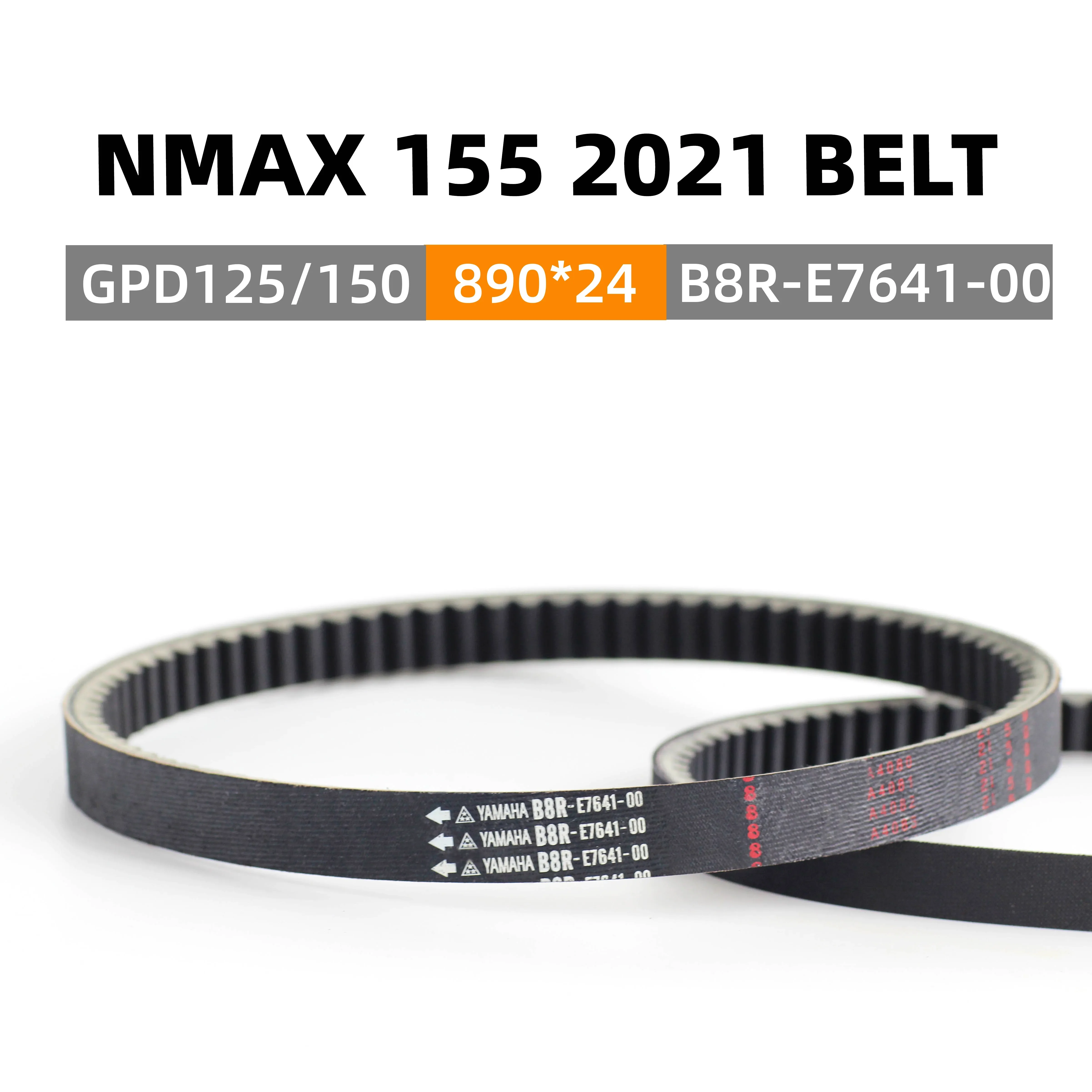 Kevlar oryginalny pasek klinowy do skutera 890*24 OEM B8R-E7641-00 dla Yamaha NMAX TRICITY 125 155 GPD125 GPD150 AEROX155 pas CVT