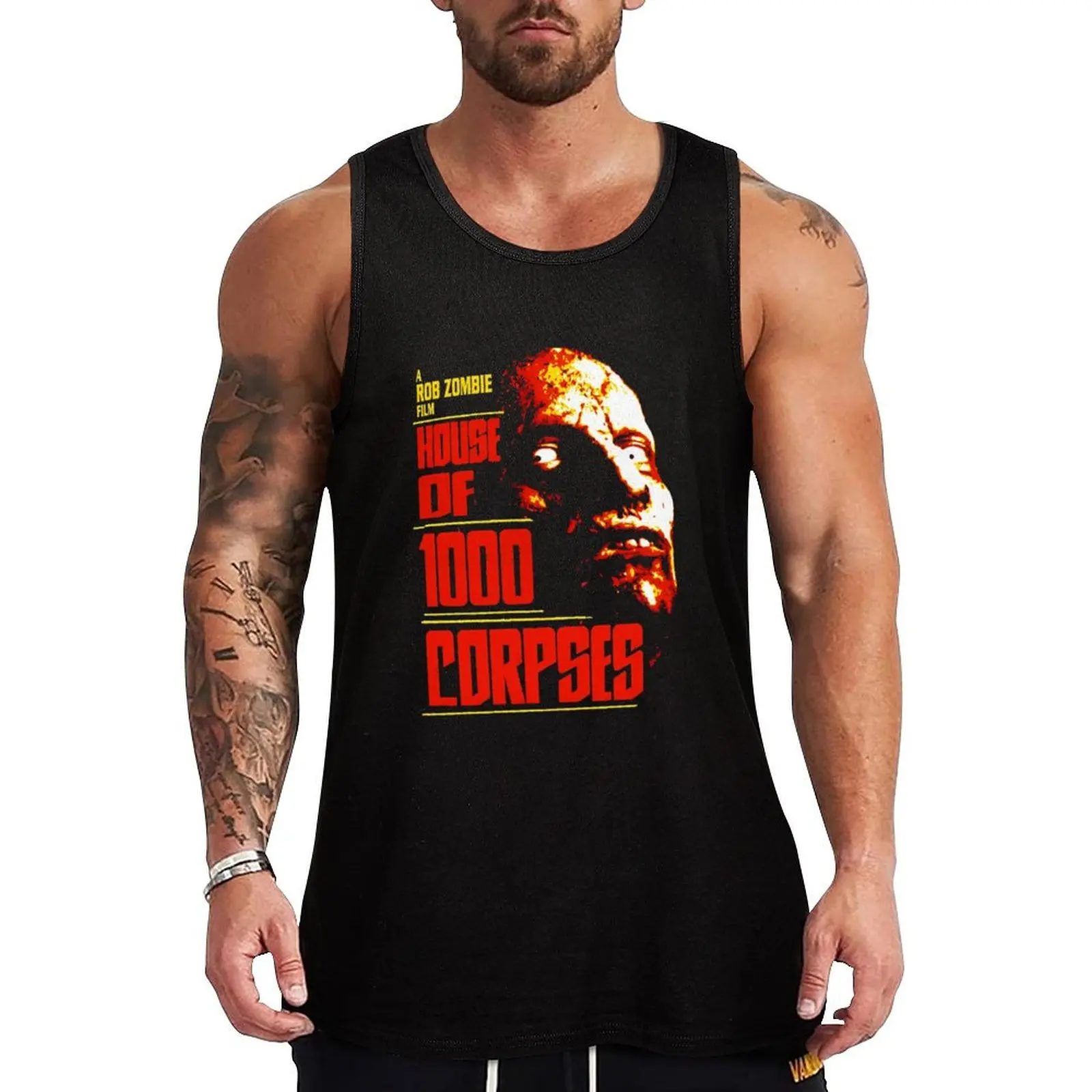 House of 1000 Corpses 2002 Vintage Tank Top Muscle fit men clothing