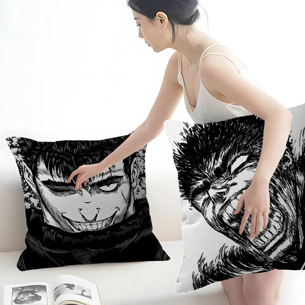Berserk Japanese Anime Lucky Dragon pillow cover sofa cushion cover home room decoration children gift