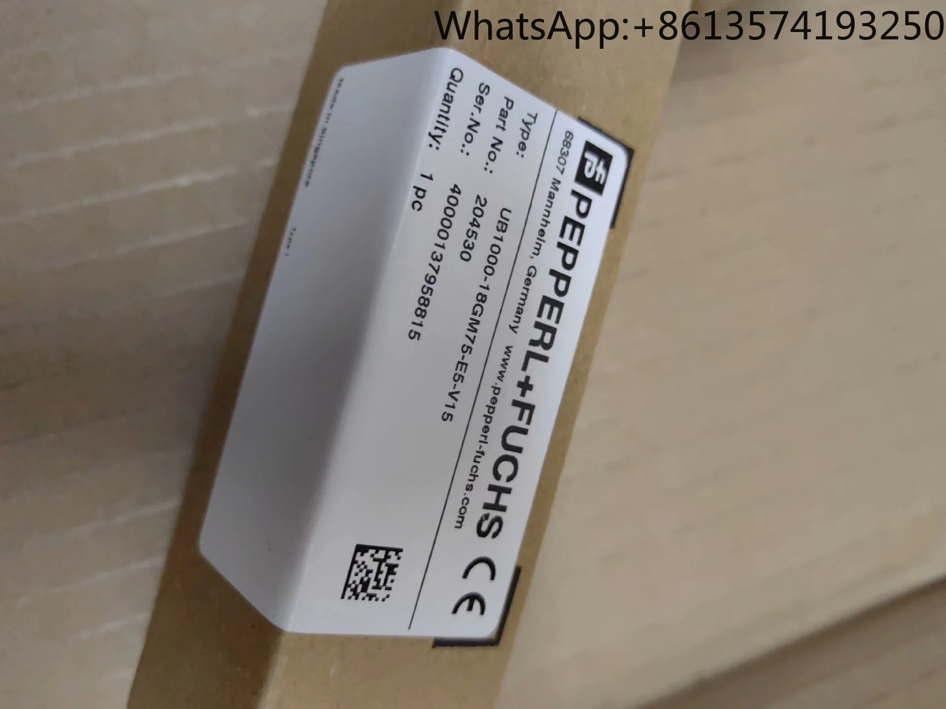 

Pepperl + UB1000-18GM75-E5-V15in stock