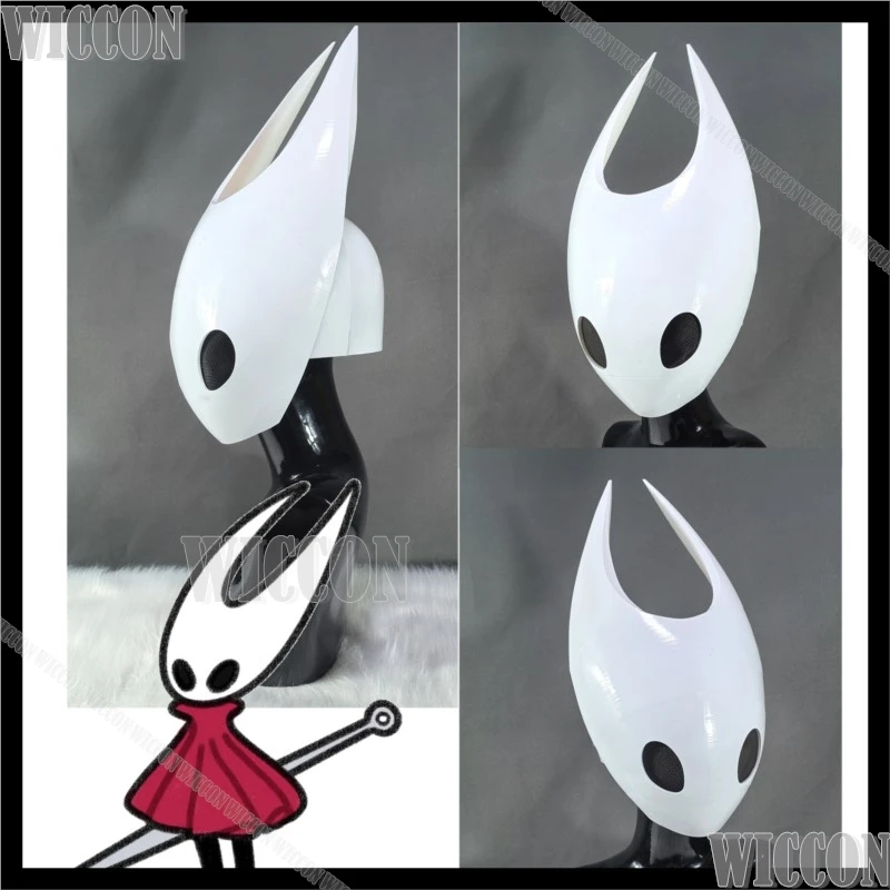 

Hornet White Helmet Hard Mask Game Silk Songg Knight Cosplay Woman Man Gifts Halloween Carnival Party Carnival Outfit Comic Con