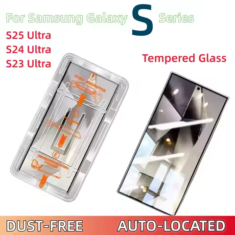 For Samsung Galaxy S25 S24 S23 S22 Ultra S21 Plus A71 A25 A15 A35 A34 A16 A54 A55 A56 5G Screen Protector Tempered Glass