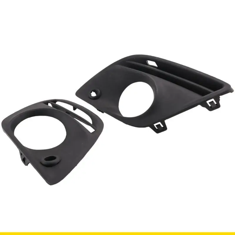 

SZCH Pair Car Front Bumpers Fog Light Cover for XC60 2009-2016 31294051 31294052 Fog Lamp Trim Caps with PDC Light Hole