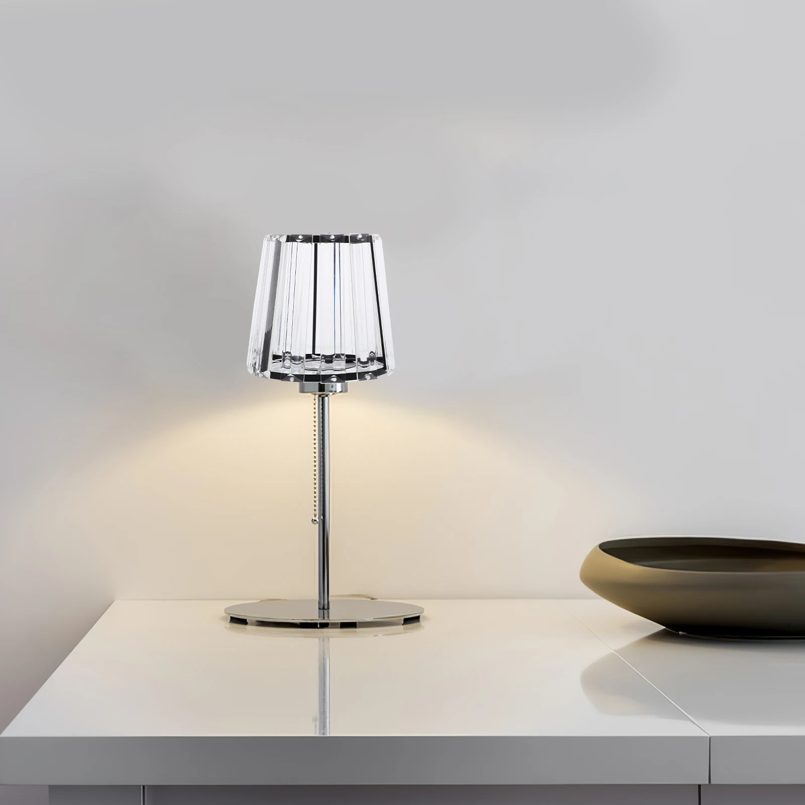 

Decorative Glass Lampshade Crystal Glass Shade for Pendant Ceiling Wall Light Fixture Modern Farmhouse Living Room Bedroom