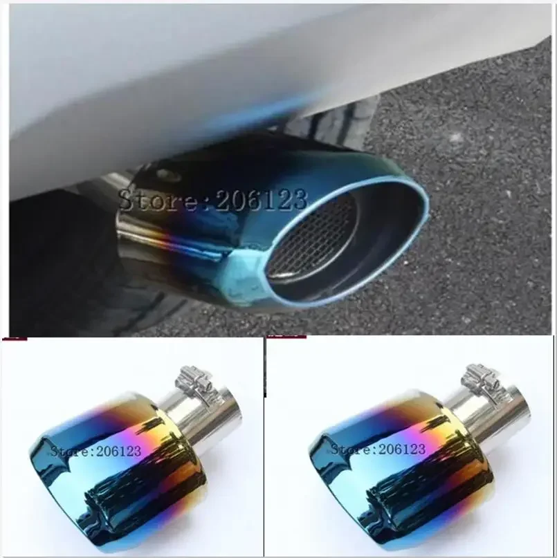 

High quality for Suzuki Vitara 2016 2017- 2020 muffler exterior end pipe dedicate stainless steel exhaust tip tail outlet 1pcs
