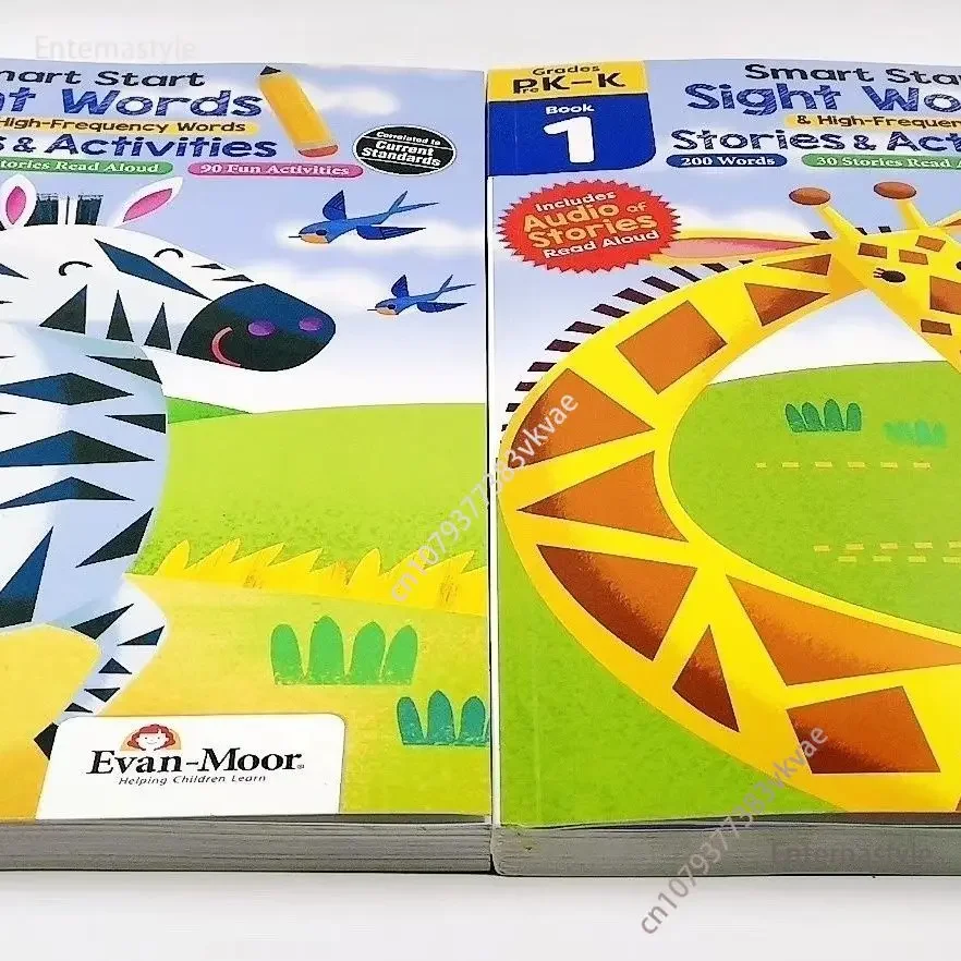 2 books Smart Start Visual Vocabulary English enlightenment textbook workbooks