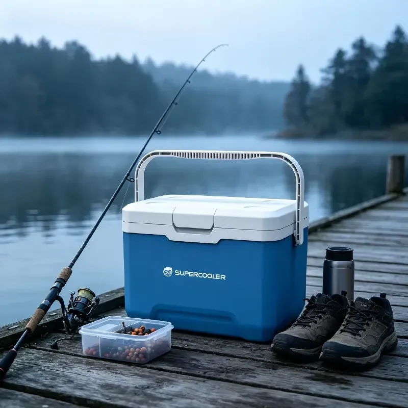 Portable Mini Fridge 12V Car Refrigerator for Camping Travel Outdoor Picnic Cooler Box Compact Electric Cooling Device Small