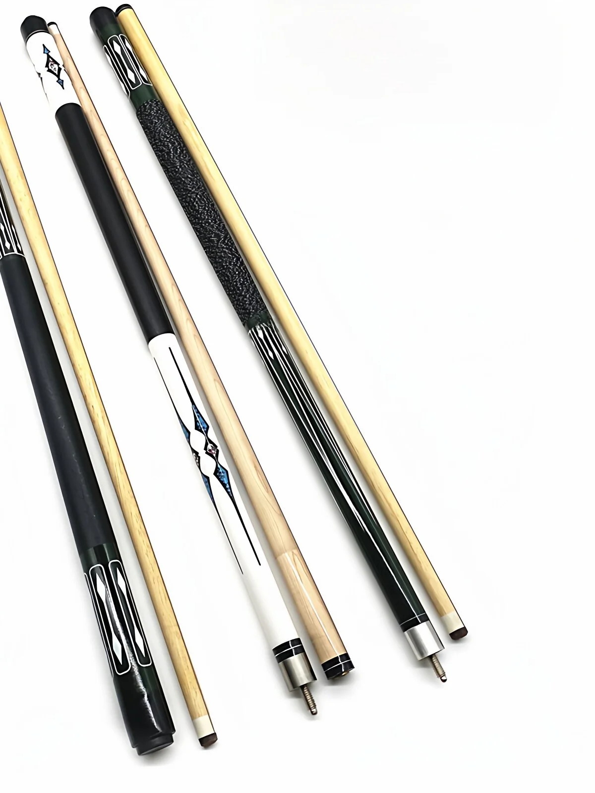 american-style-billiard-cue-stick-maple-wood-big-head-two-piece-double-section-beginner-scholar-table-tennis-sports-equipment
