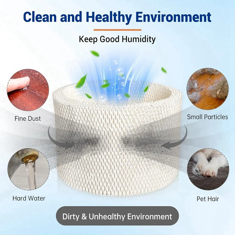 A44F-4 Pack Humidifier Wicking Filter สําหรับ Kenmore/AIRCARE/Moistair MAF1 MA0950/MA1200