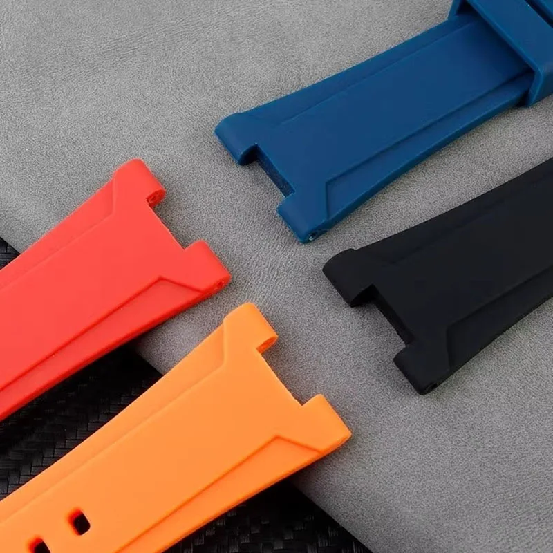 GST-B500D المطاط حزام ساعة اليد ل كاسيو G-SHOCK الصلب القلب GST-B500D/AD سلسلة ساعة سيليكون الشق سوار الرياضة حزام الساعات