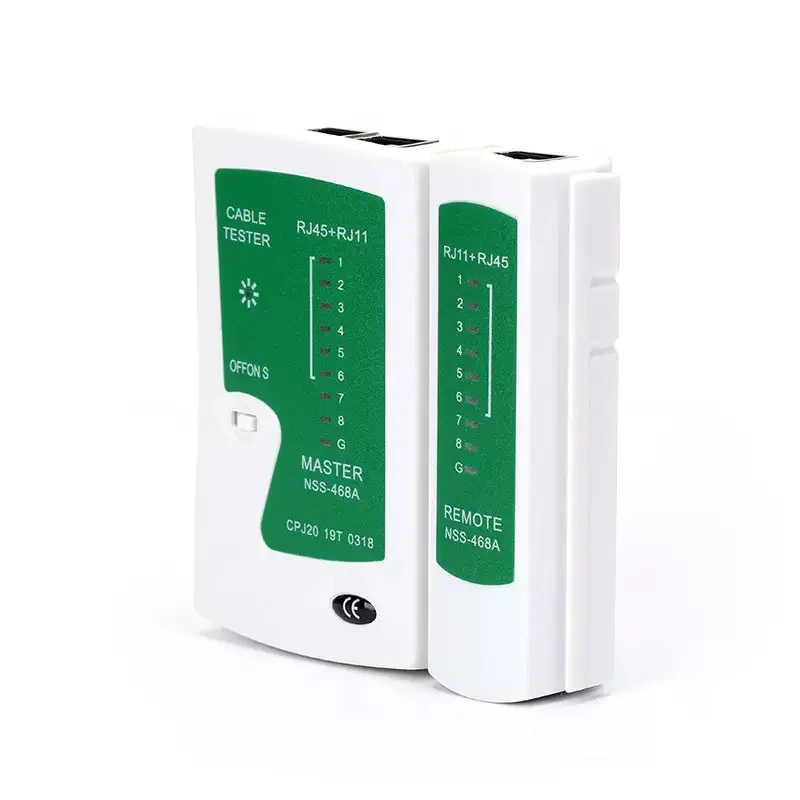 NEW Network Cable Tester RJ45 Ethernet Cable Tester Lan Test Tool For Cat5 Cat6 CAT7 8P 6P LAN Cable And RJ11 Telephone Cable view 3