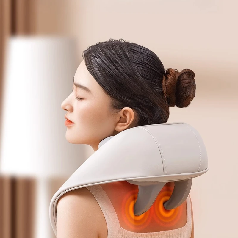 

Cervical Massager Genuine Back Waist Shoulder Strength Fully Automatic Neck Multifunctional Kneading and Unclogging Instrument