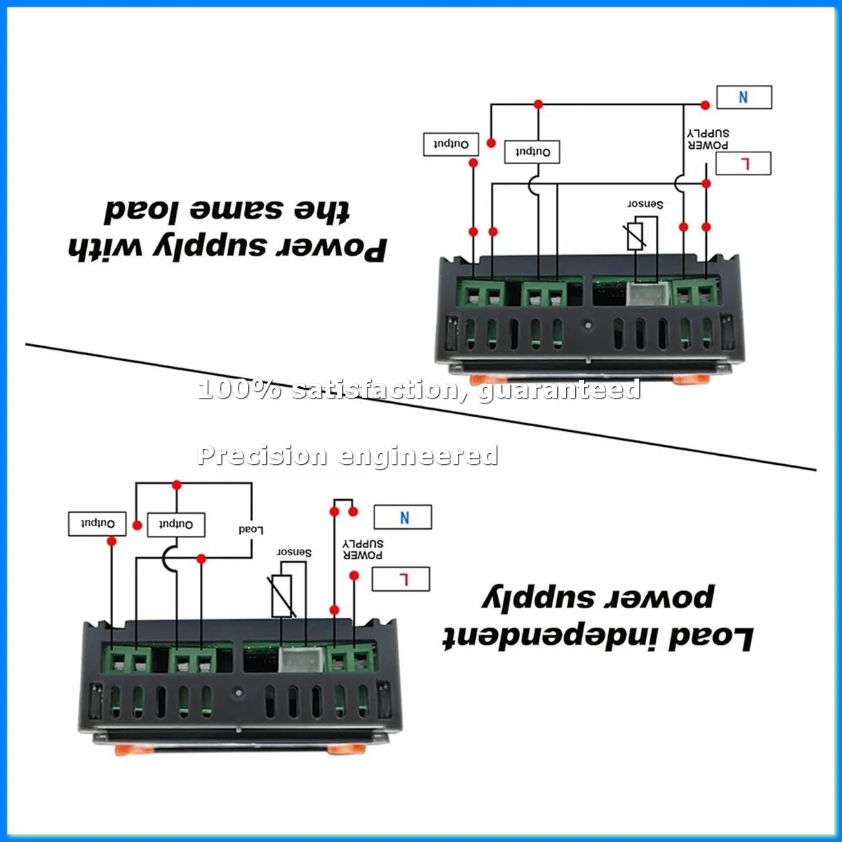 

Dual Display Temperature and Humidity Controller STC-3028 10A AC110-220V, Intelligent Digital Thermostat for Incubators-A31R