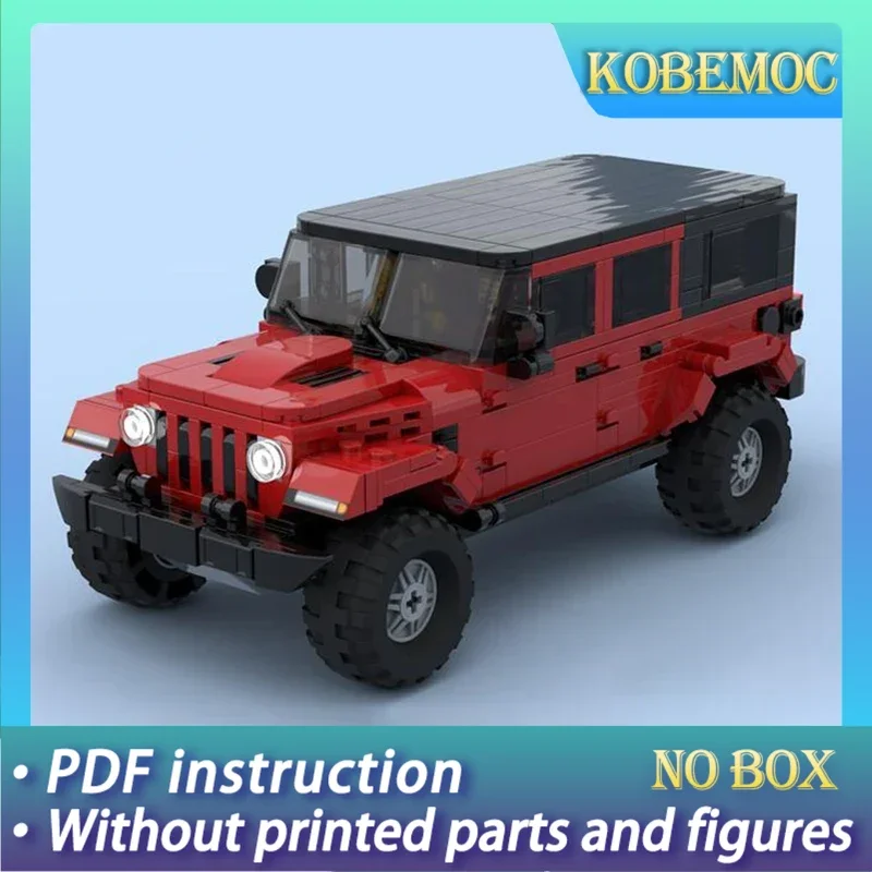 

City Vehicle Model Moc Building Bricks 8-wide Off-road Speed Champion Technology Blocks Gifts Christmas Toys DIY Sets Assembly