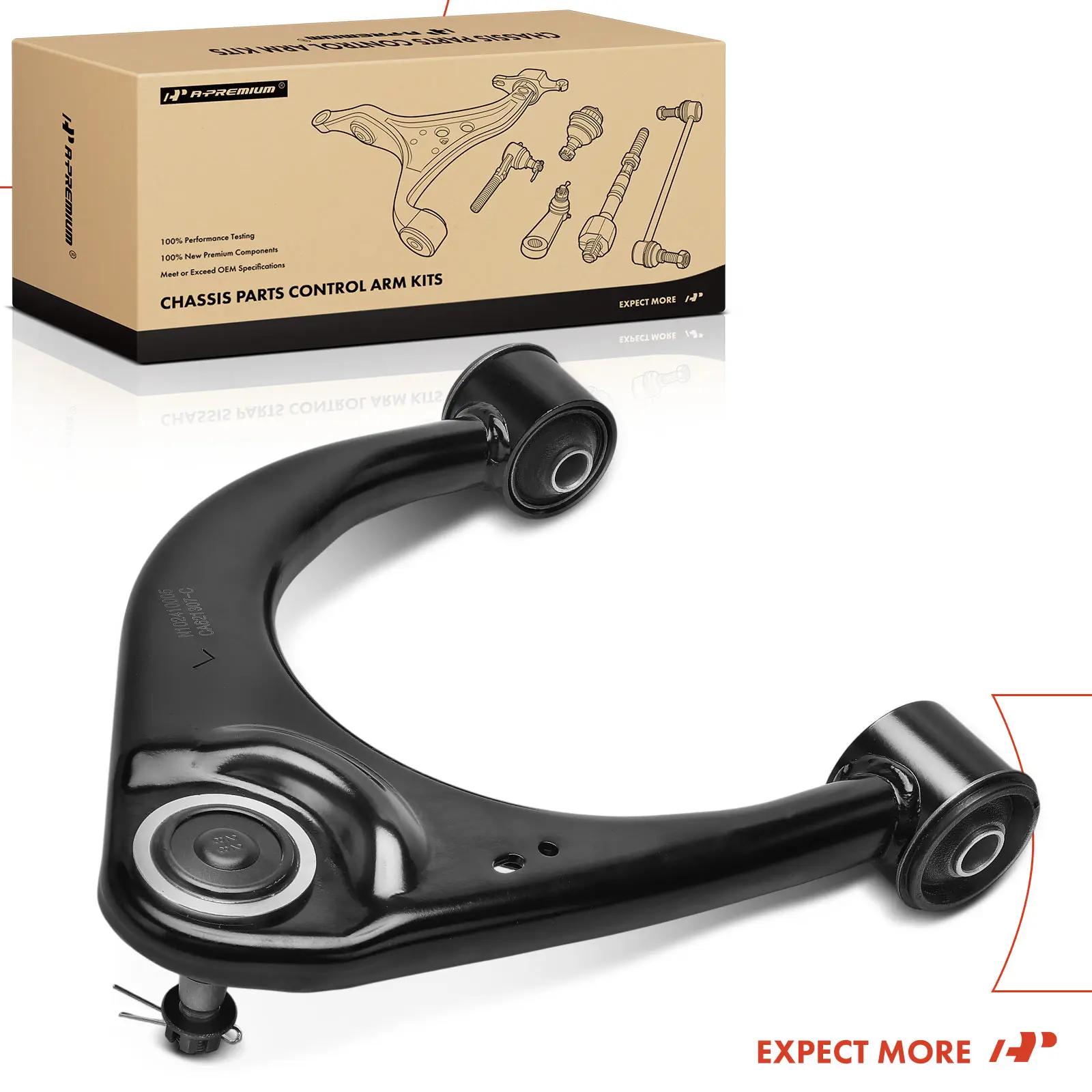 A-Premium Front Left Upper Control Arm w/Ball Joint for Toyota Tundra 2007-2021 Sequoia 2008-2022