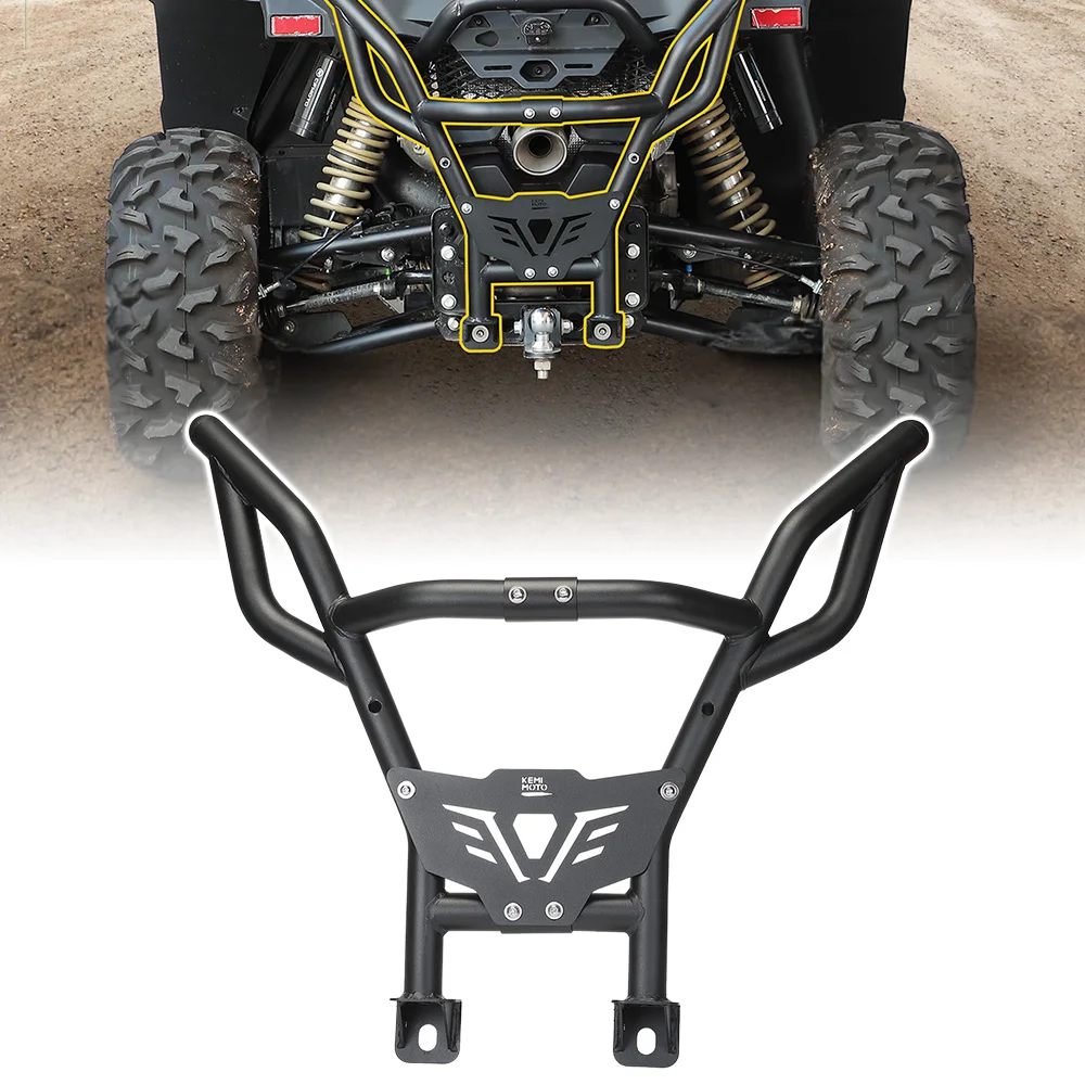

Black Rear Bumper 38MM Tube 2MM Rust & Weather Resistant 5BWV-801200-5000 For CFMOTO ZForce 800 950 Trail Sport 4 2023-2025