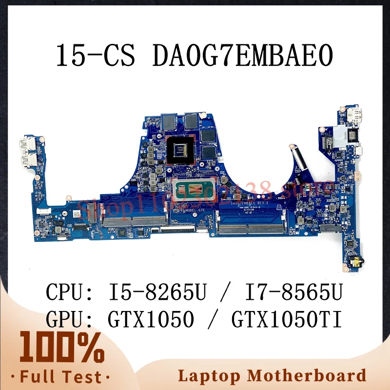 

L44879-601 L34171-601 DA0G7EMBAE0 W/ I5-8265U/I7-8565U CPU Mainboard For HP 15-CS Laptop Motherboard GTX1050/GTX1050TI 100% Test