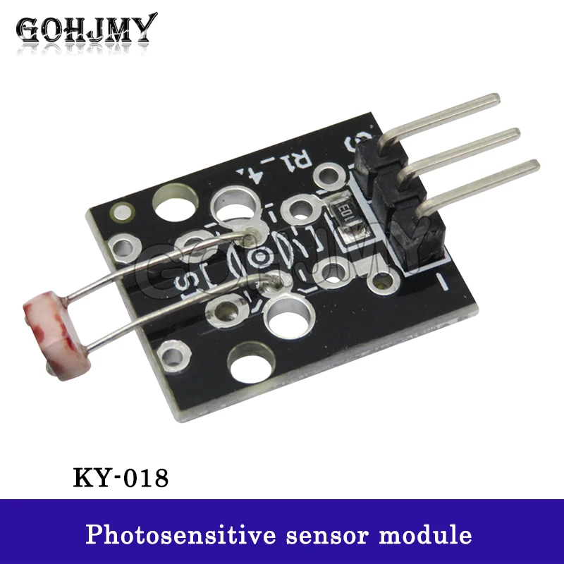 KY-018 3PIN photosensitive resistor light detection photosensitive sensor module