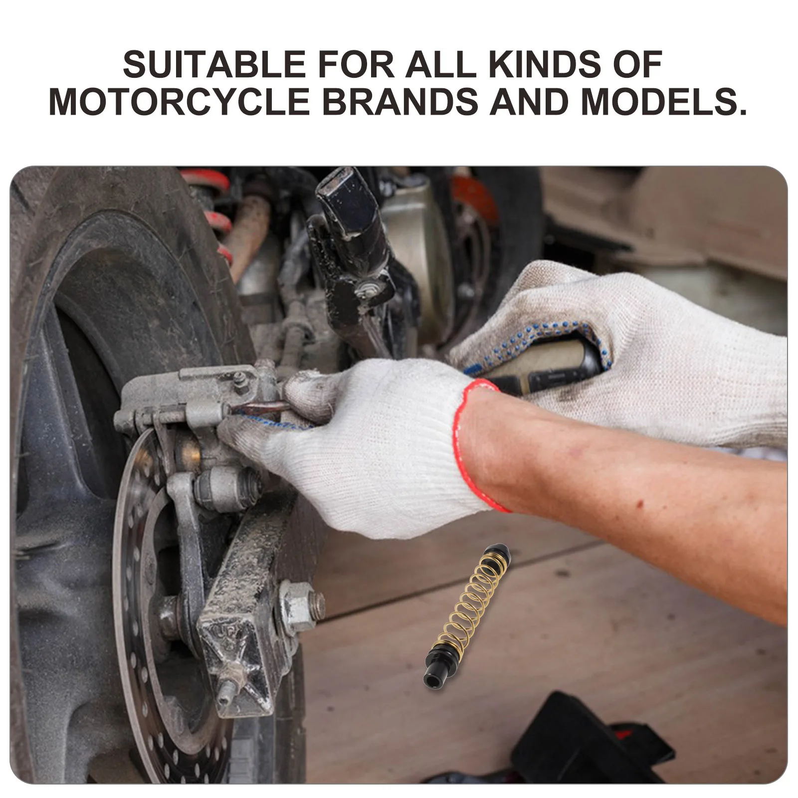 

Motorcycle Drum Return Kit Rear Spring Replacement, Brake Shoe Spring Set, Motorcycle Brake Hardware, Wheel Rim Parts