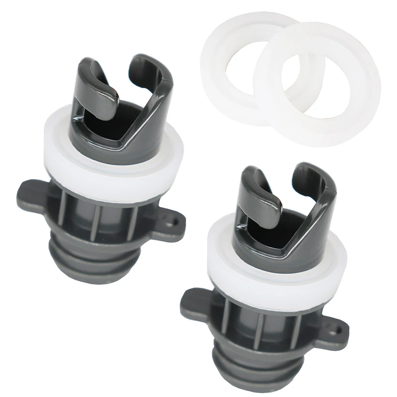 2PCS Nozzle Valve Adapter for Stand Up Paddle Board Pump Air Pump with 2PCS Extra Washer Gasket  for Stermay HT-781 782 767 790