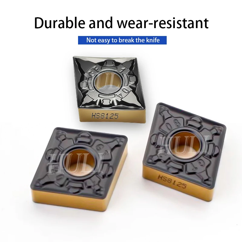 HADSTO CNMG Dual Color Steel Special Series CNMG120404R-M L-M HQ GF CNMG120412 MT GT GQ HS8125 CNC Lathe Carbide Turning Inserts - Image 5