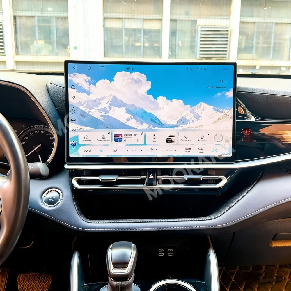 15.6“ Qualcomm Car Multimedia Player Android Screen For Toyota Highlander 2022~2025 Car Radio Stereo GPS CarPlay Auto Head Unit