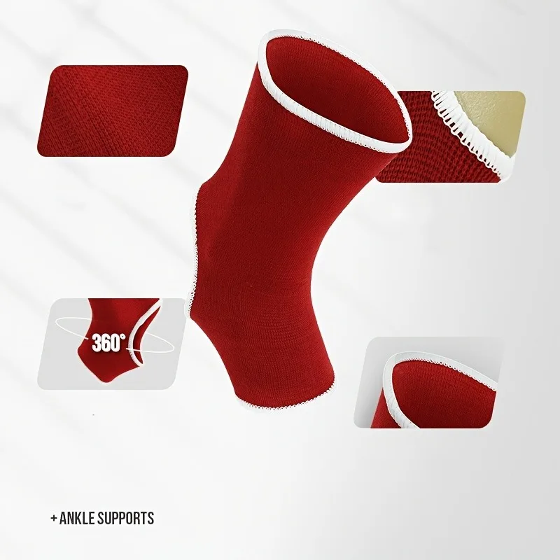 1 Pair Boxing Ankle Supports Breathable Ankle Supports MMA Muay Thai Training Ankle protection Boxing Training Accessories