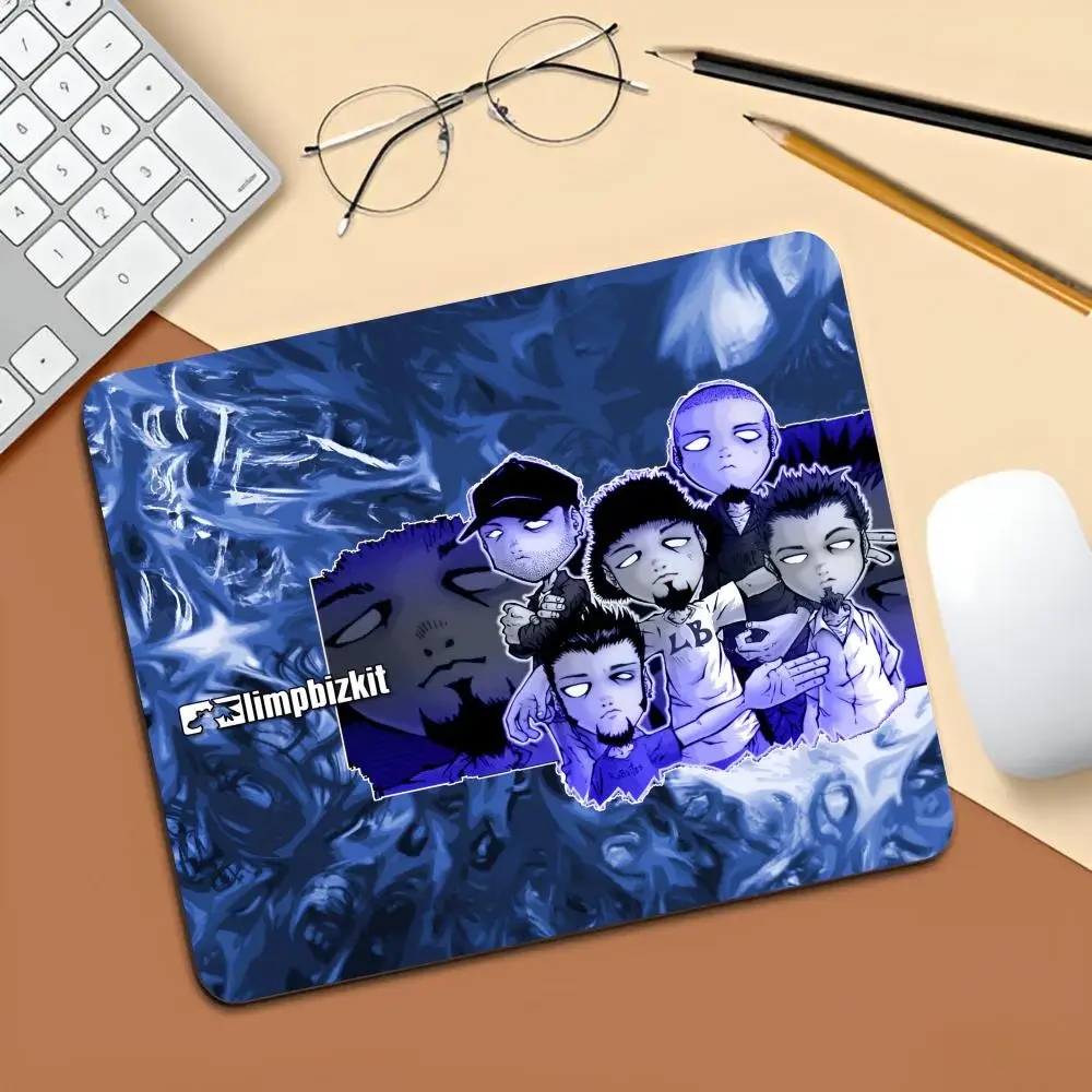 L-Limp B- Bizkit Rock Band Mouse Pad Gaming Laptops Keyboard Mat Deskmat Pc Accessories Desk Protector Mousepad Gamer Mats Anime