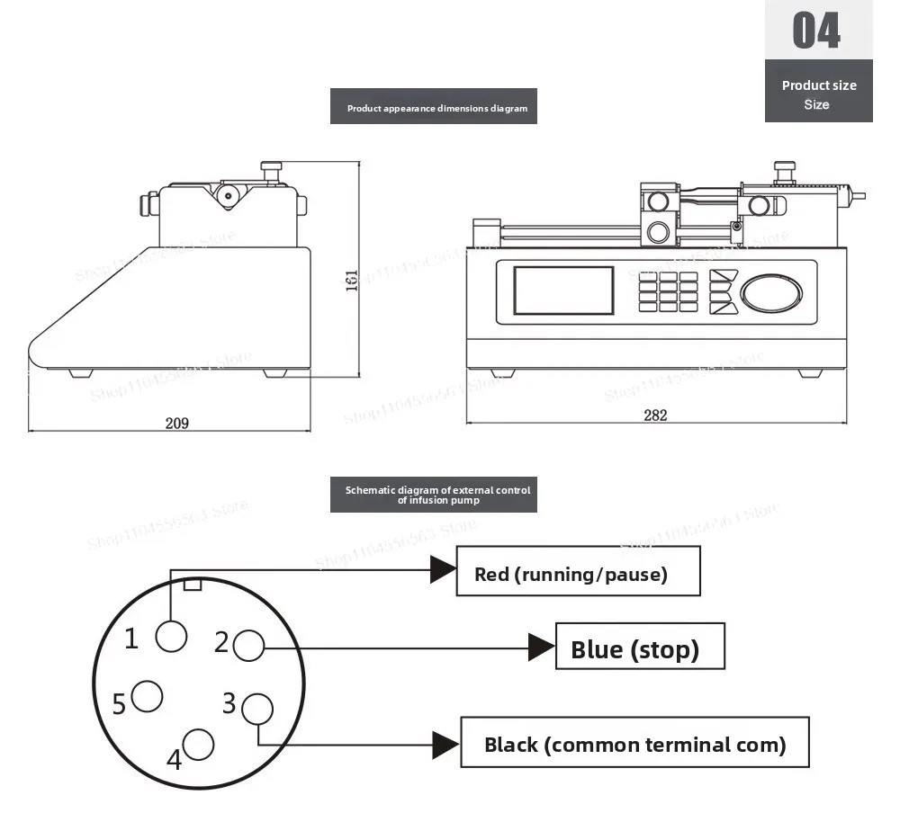 Lab Scientific SPLab02 2-Channel Non-Medical Syringe Infusion Pump, Fast Shipping