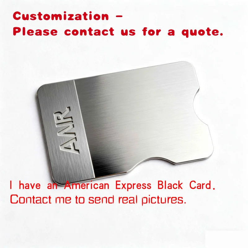 

custom.Custom Etched Metal VIP Membership Card Stainless Steel Luxury Metal Card with Signature bar Business