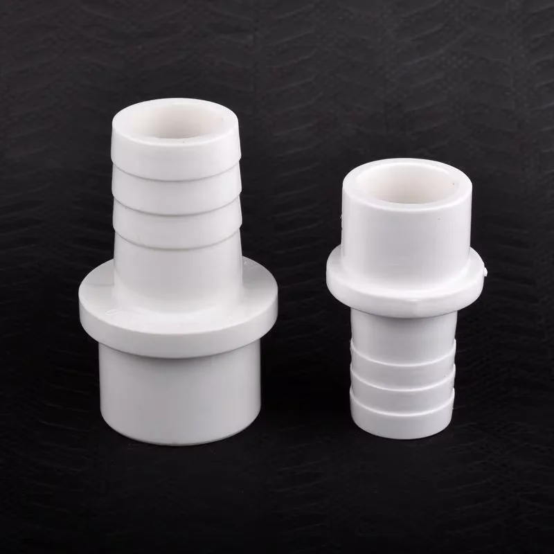 

1-50Pcs O.D 20/25/32-5/8/10/12/14/16/18/20/25mm PVC Pagoda Connector Garden Irrigation Pipe Soft Hose Adapter Joint Accessories