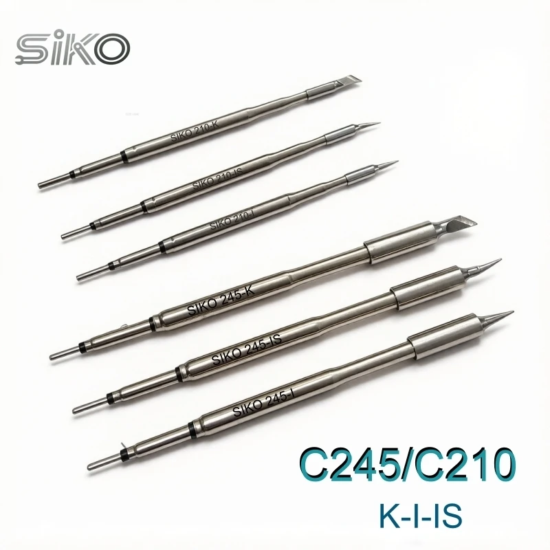 Super Fine C245 C210 Soldering Tips Soldering Iron Tip for GVM T210 GVM T245 Professional Soldering Station 1s Heating BGA Tool