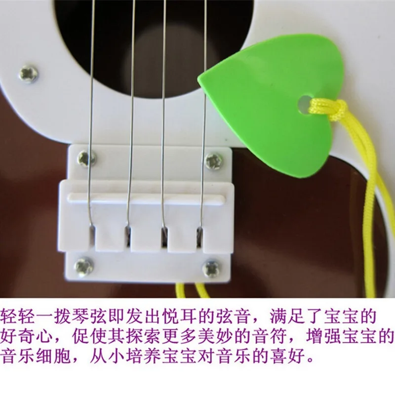 아이들은 초보자의 보급형 장난감 기타 시뮬레이션 악기베이스 장난감, 훌륭한 억양 실제 놀이를 할 수 있습니다.